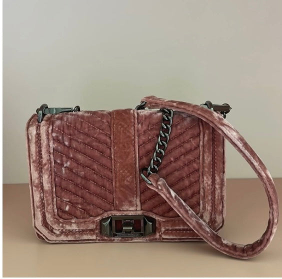 Crushed Velvet Crossbody